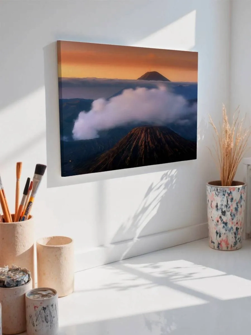 Картина на стену 40 X 50 Вулкан