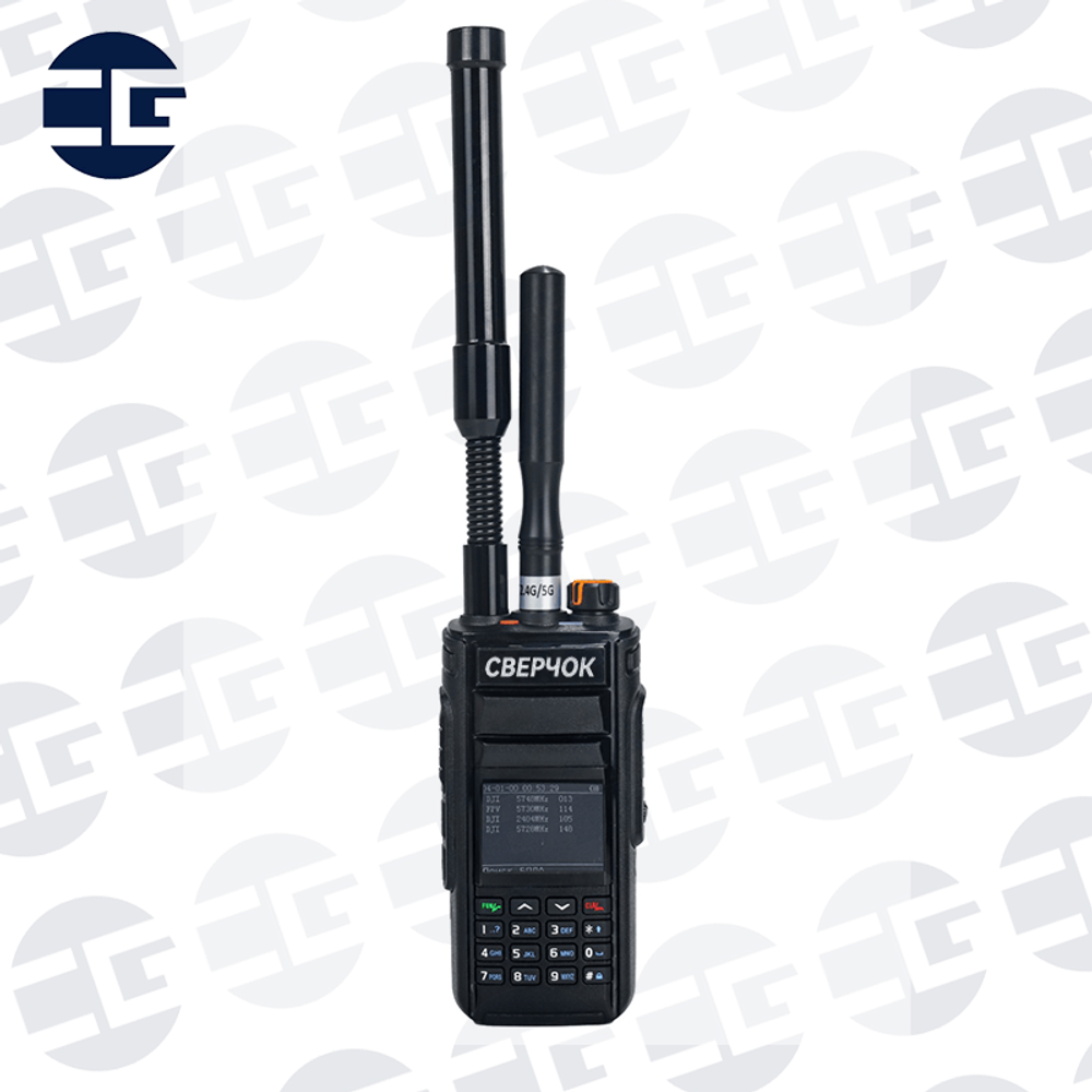 Портативный всенаправленный детектор дронов (БПЛА) «Сверчок»