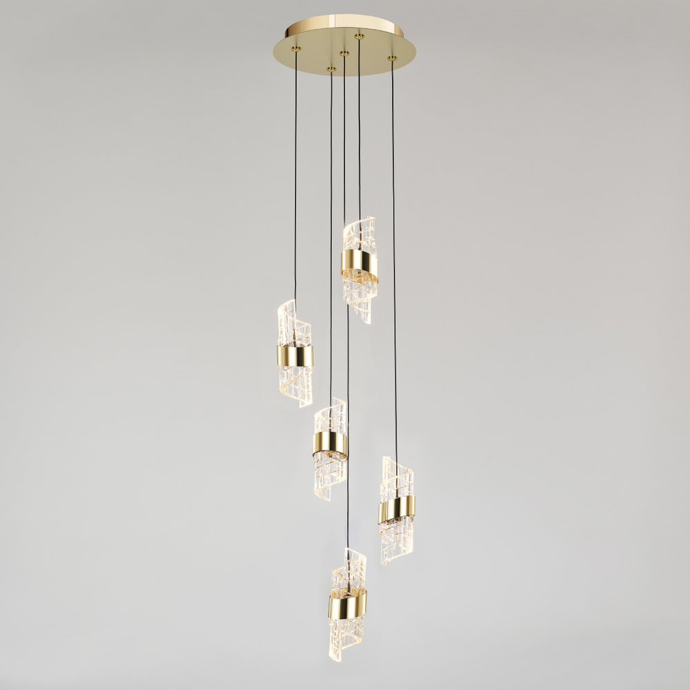 Подвесной светильник MD23001022-5A gold