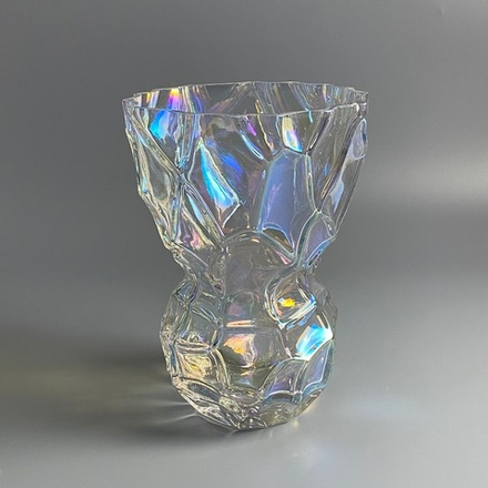 Lenardi 200-189 Декоративная ваза для цветов 25см в под.уп.(х6)Стекло