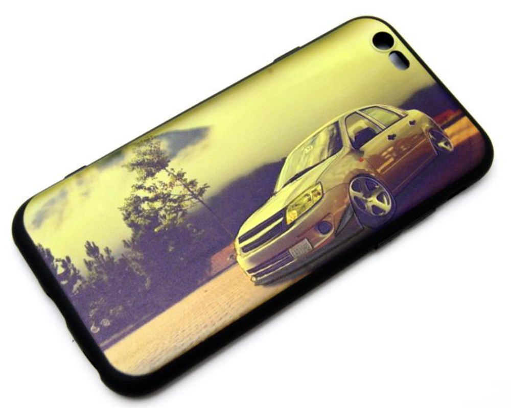 Чехол TPU на iPhone 7 Plus Print 001