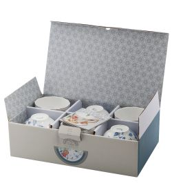 Pavone JS-32 Чайный набор на 6 перс. «Голубая бабочка»