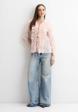 Блуза Pillow нежно-розовый