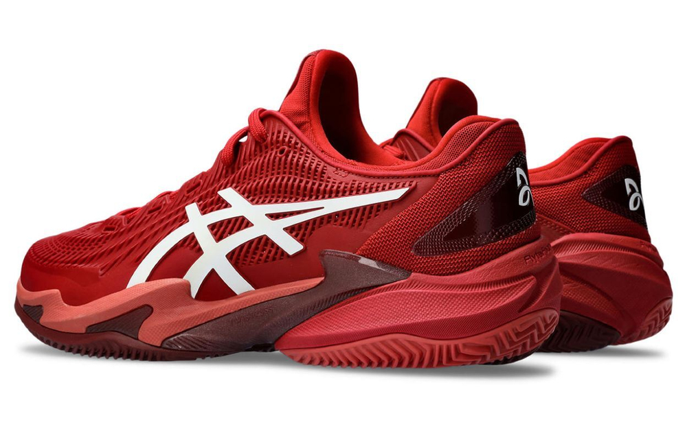 Теннисные кроссовки Asics Court FF 3 Novak Clay - White, Red