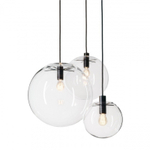 Pendant design lamp  SELENE by ClassiCon D20 (Black)