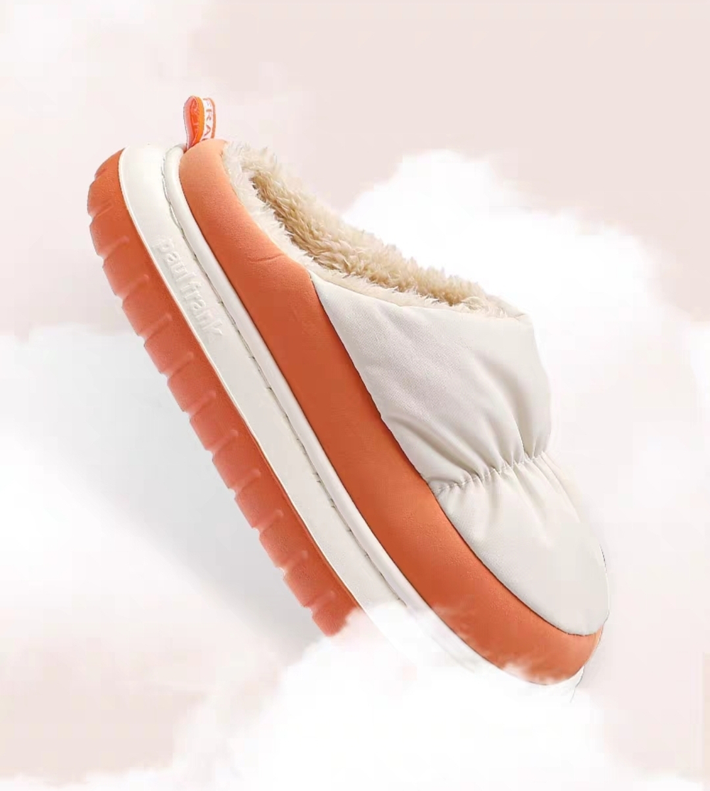 Домашние тапочки Paul Frank Macaroon II Color (White/Orange)