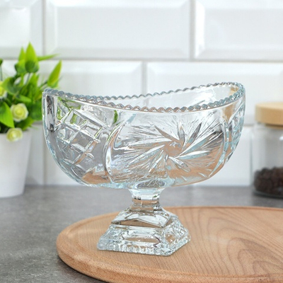 Конфетница на ножке 18,5*11*8,5см "Sunstar"