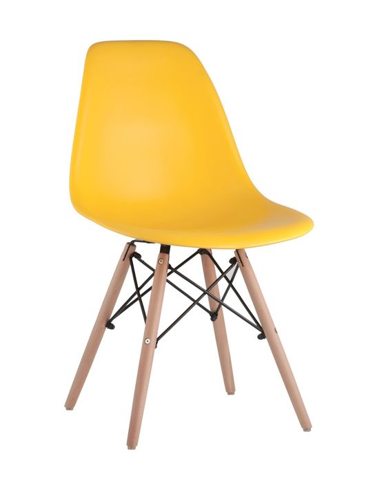 Стул DSW желтый Stool Group