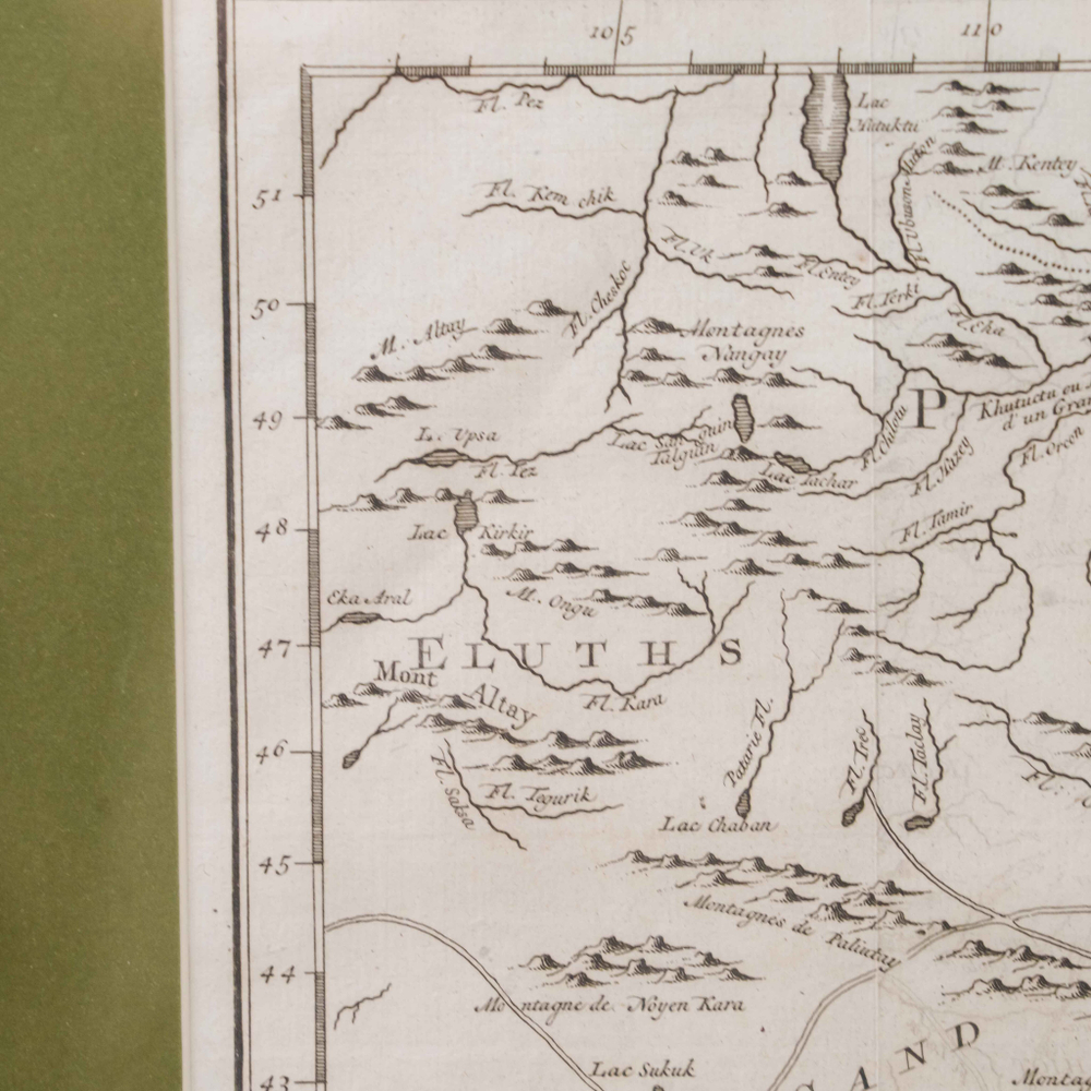 Карта Западной Тартарии