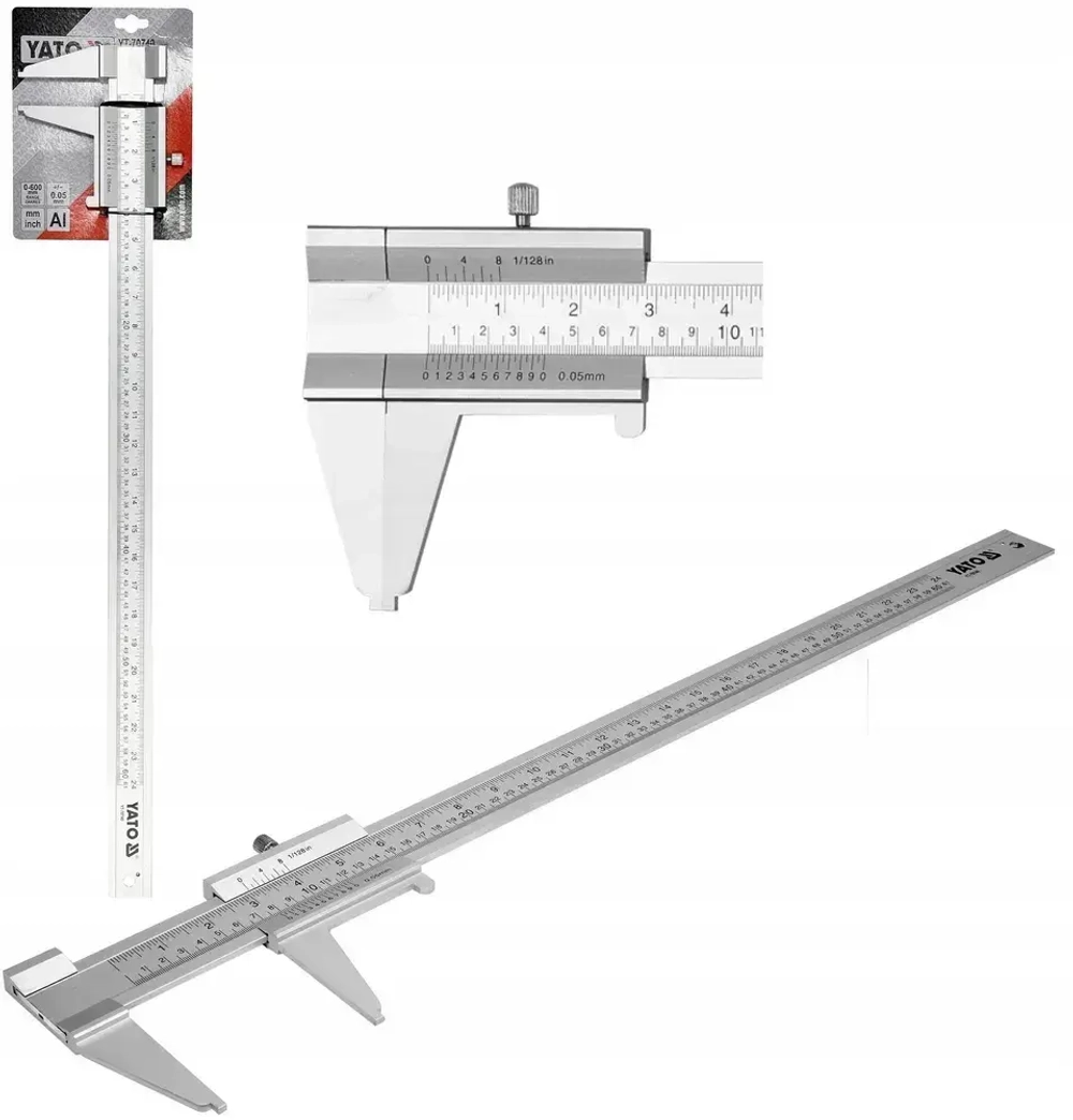 Yato Штангенциркуль 600 мм