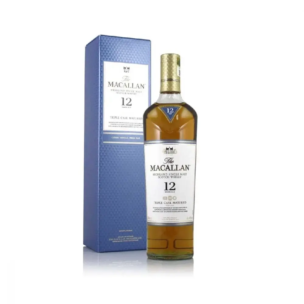 The Macallan Triple Cask 12 Y.O. 0,7 л. present box