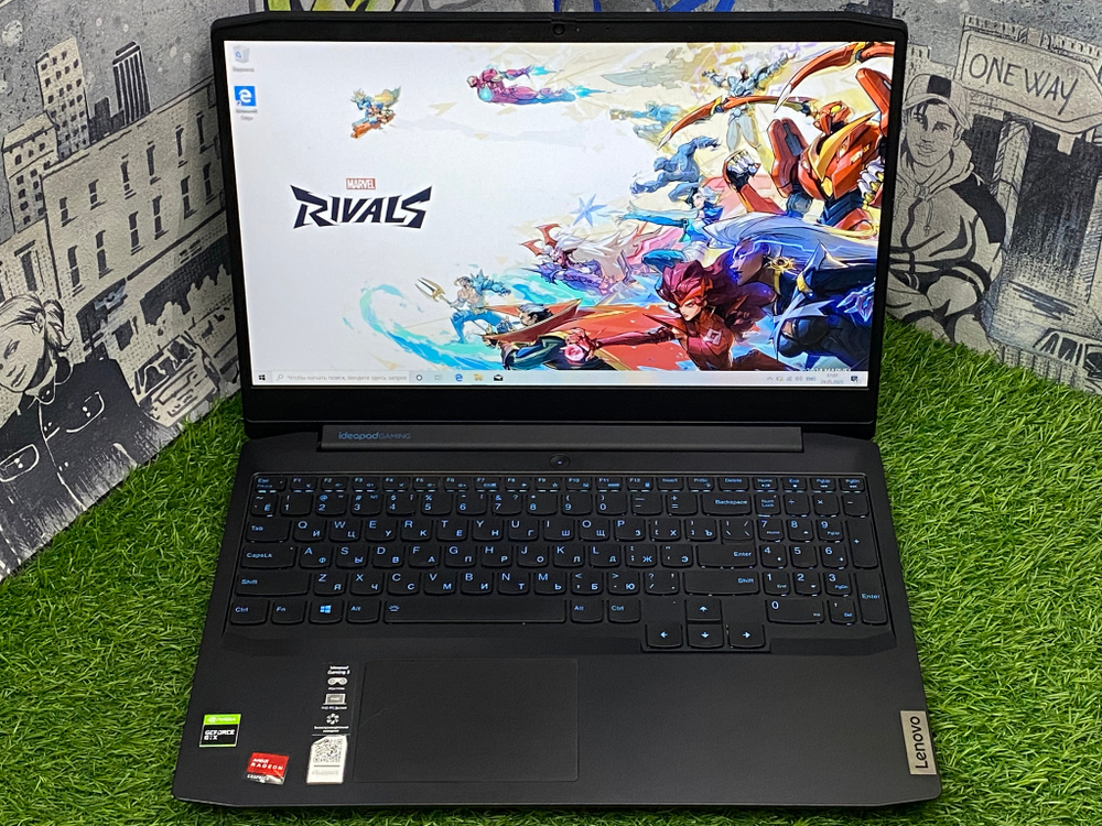 Игровой Lenovo 15.6" Ryzen 5 4600H/GTX 1650 4GB/8GB/256GB SSD/ IP Gaming 3 15ARH05[82ey009hrk]/Windows 10