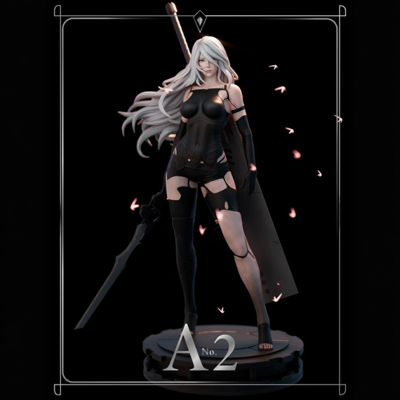 A2 with topless ver. - Nier: Automata