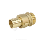 Переходник штуцерный латунь разъемный для шланга Дн 20х3/4" НР 9104 Aquasfera 9104-04