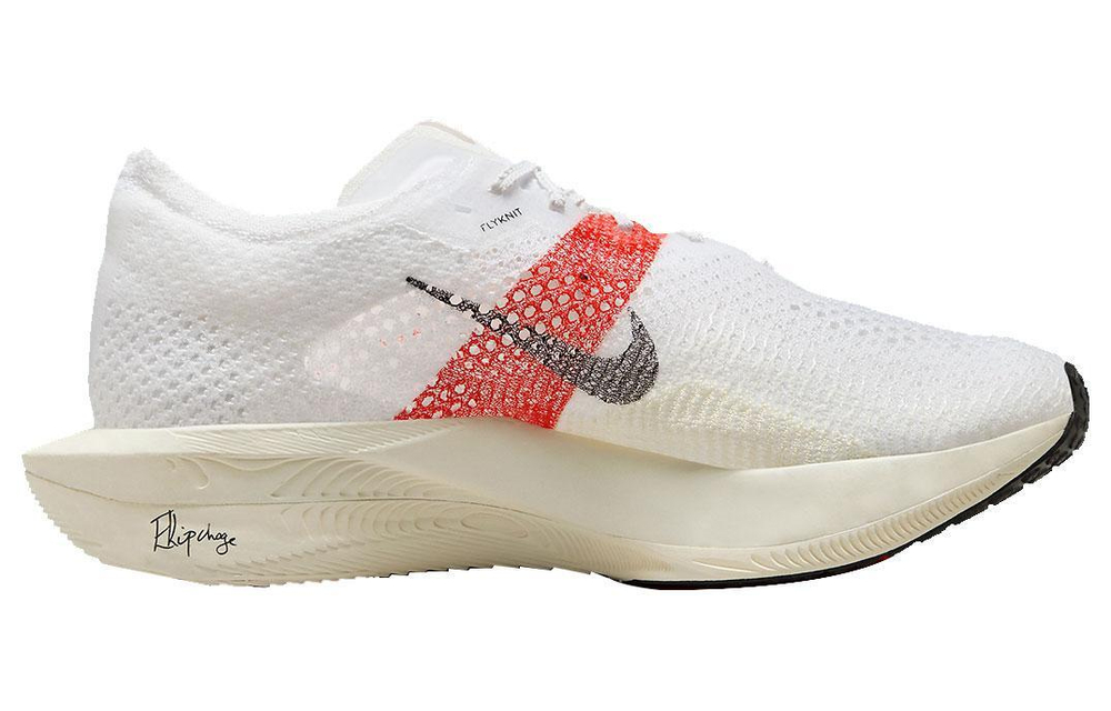 Nike ZoomX Vaporfly Next%3 lightweight foam comfortable sports shock absorption non-slip wear-resistant low-cut casual running shoes for men and women the same style white red black