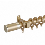 Карниз для штор настенный, алюминиевый, боковое крепление