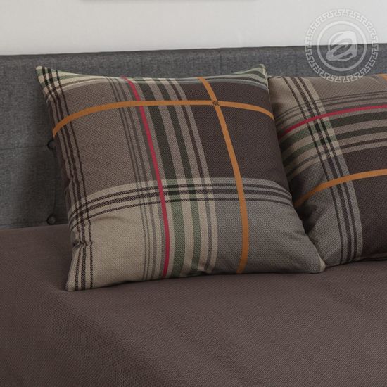 Семейный комплект постельного белья с простыней на резинке Сеньор бязь Премиум наволочки 70x70 см