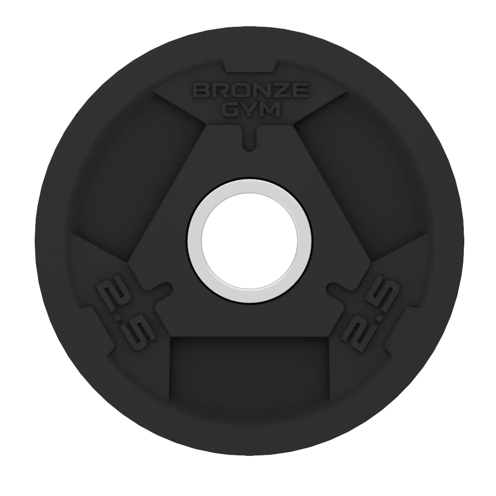 Диск олимпийский BRONZE GYM обрезиненный 2,5 кг