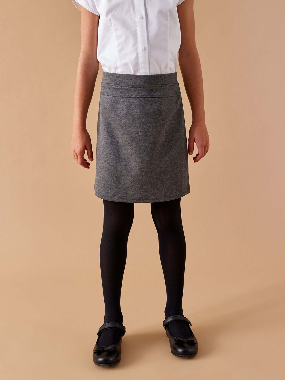 Юбка школьная для девочки Next 965-379, Серый