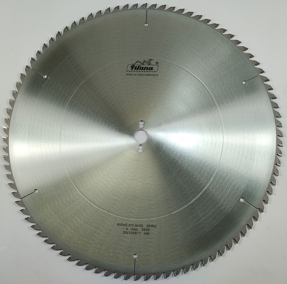 Пила дисковая TCT "Pilana" 600x5.2/3.5x30 z90 81-20 WZ