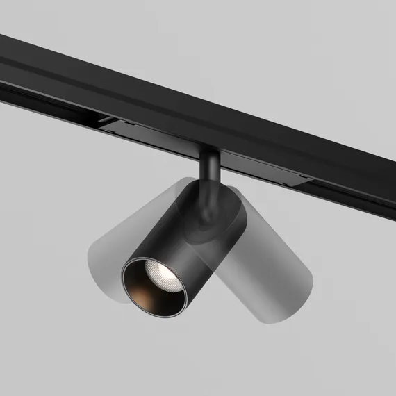 Уличный трековый светильник Фокус / Focus Led Exility IP 3000К 8Вт 36° черный Outdoor o-tr02-1-s-8wb3k