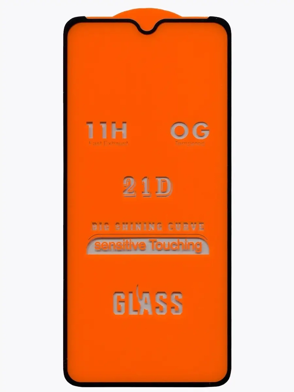 Защитное стекло Glass для Xiaomi Mi A3/ Mi CC9E, полный клей 21D, черная рамка