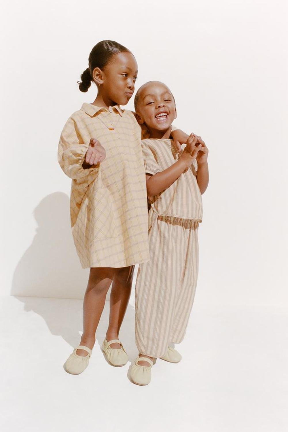 ZARA TIMELESS - БРЮКИ-БАЛЛОНЫ В ПОЛОСКУ, РЫЖЕВАТО-КОРИЧНЕВЫЙ