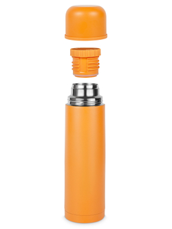 Термос Relaxika 101 (1 литр), желтый (без лого)