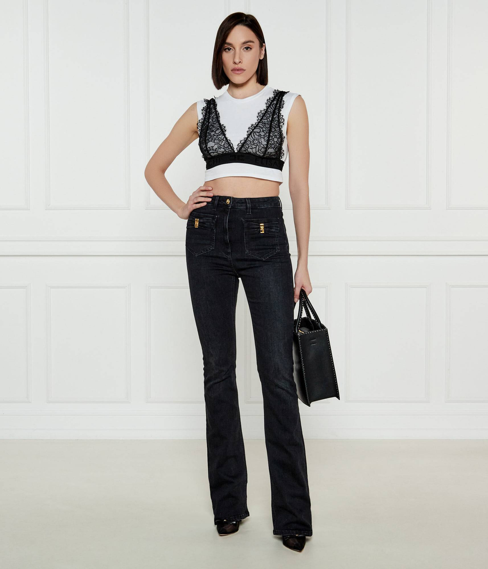 Джинсы Elisabetta Franchi - черный(PJ88N51E2)