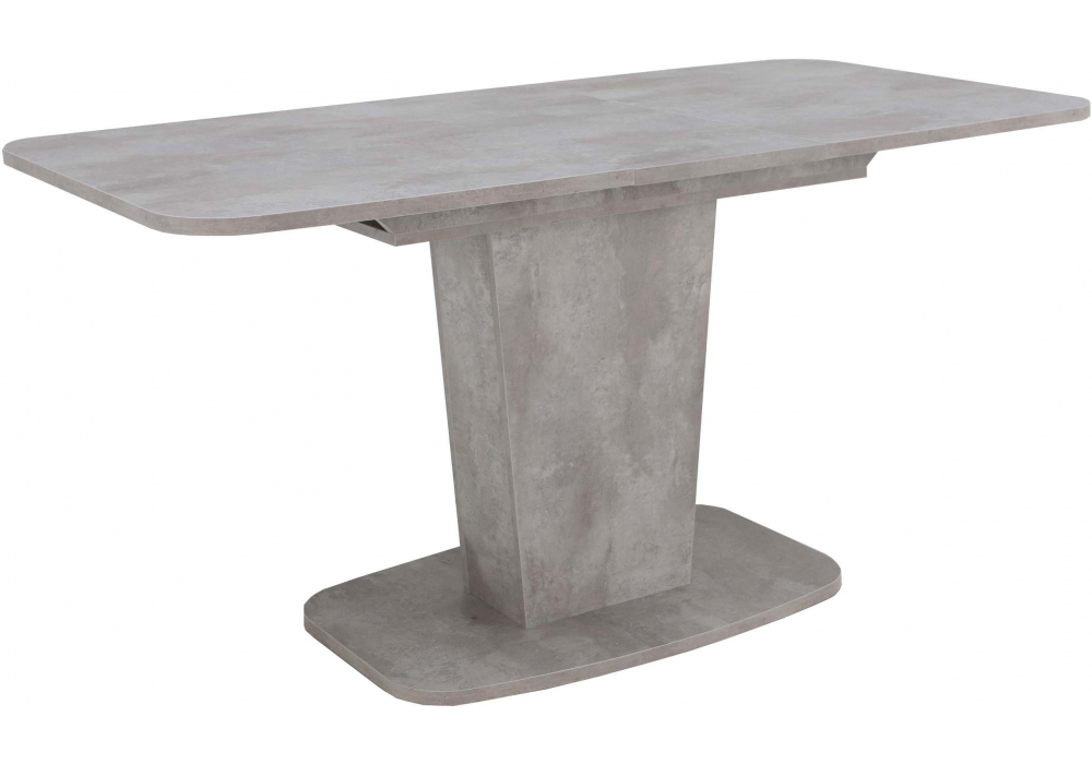 Стол деревянный Woodville раскладной Рондо-2 цемент светлый