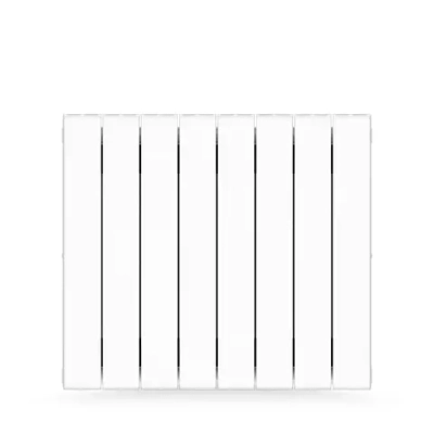 Радиатор Rifar Supremo S500-8 8 секций боковое подключение биметалл белый