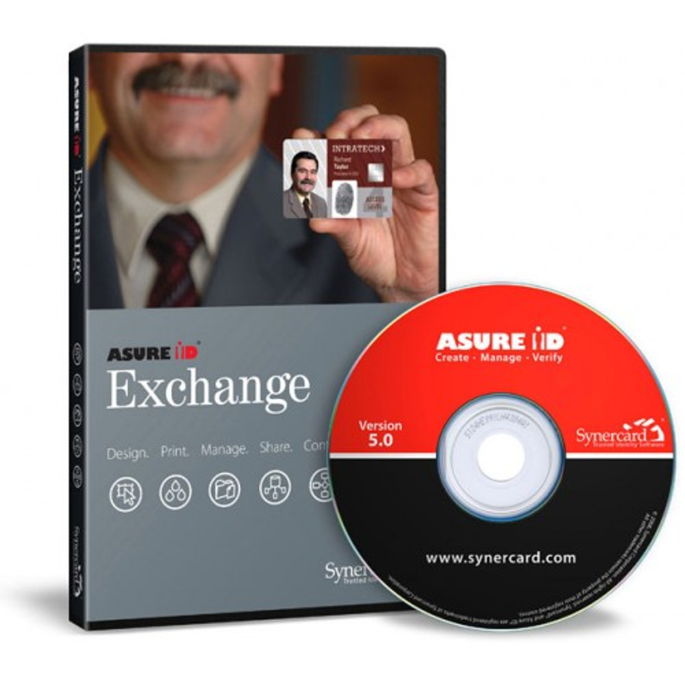 Программное обеспечение Asure ID 7 Exchange для печати и программирования карт