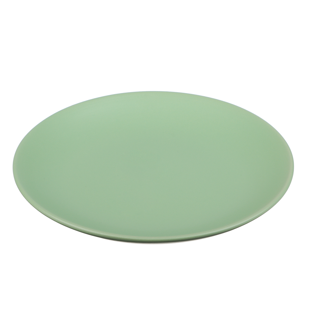 Тарелка закусочная 19см, тм MILLIMI мятный, керамика