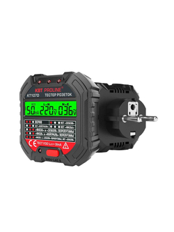 Тестер розеток и УЗО КТ 107D PROLINE КВТ 86321