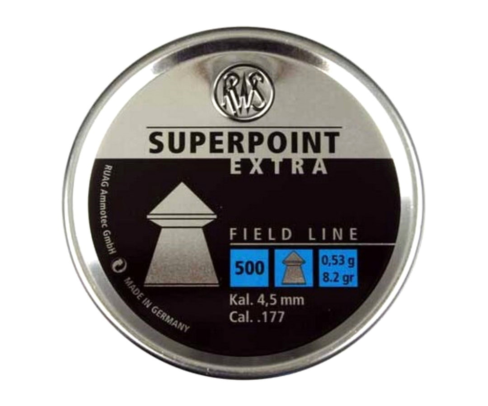 Пули пневматические RWS Superpoint Extra 4.5 mm 0.54 гр. (500 шт.)