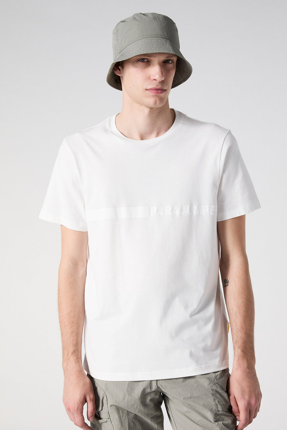 Футболка муж. PARAJUMPERS SPACE TEE 501 белая