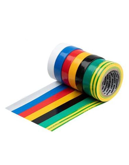 Изолента 0.13мм х 15мм х 25м желтая