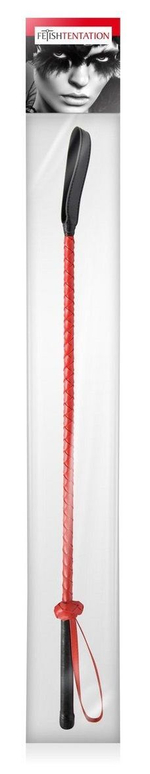 Стек Fetish Tentation гладкий, 71 см, красно‑черный