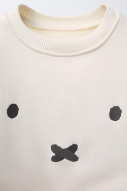 ZARA ТОЛСТОВКА MIFFY ©», ЭКРЮ