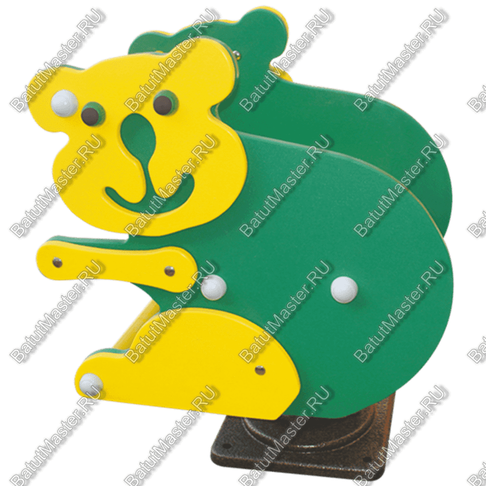 Детская качалка для игровых комнат, площадок "Медведь"