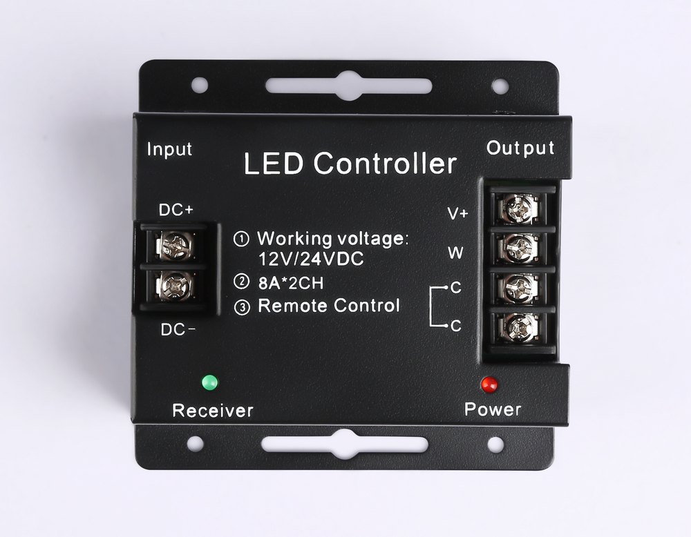 GS11151 контроллер CCT 16A 12V 192W/ 24V 384W (ПДУ Радио 2.4G AAA)