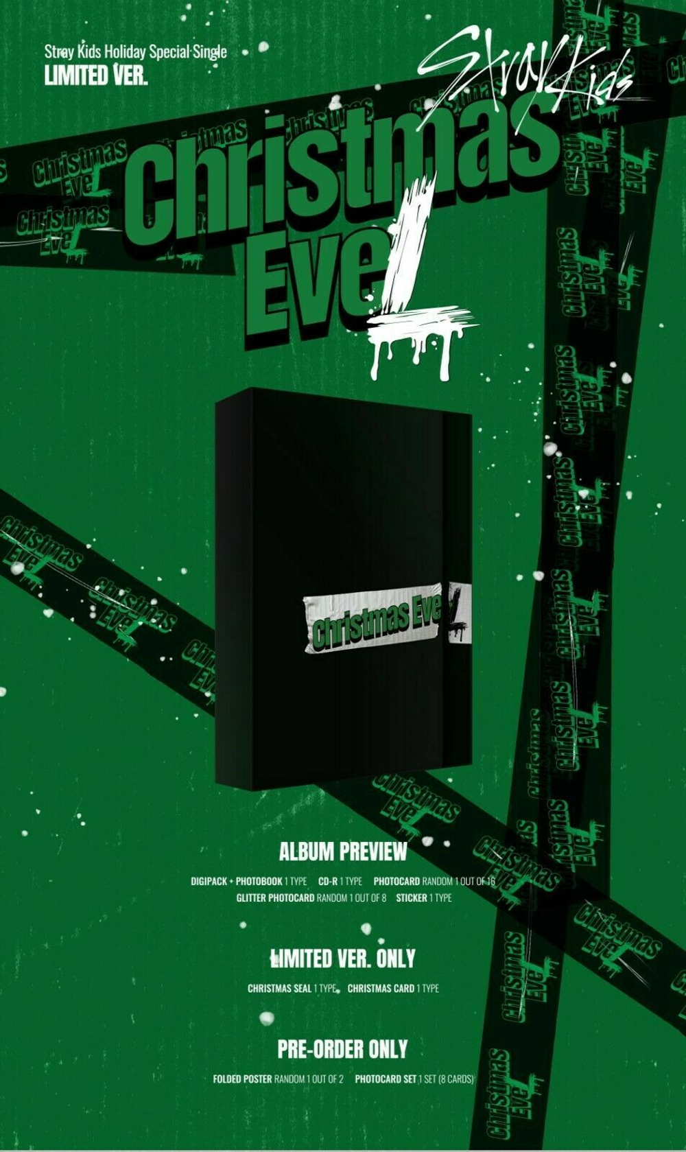 Альбом STRAY KIDS - Holiday Special Single Christmas EveL [Limited]
