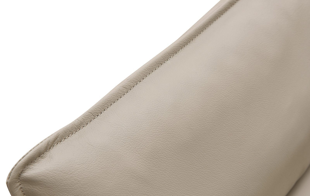 Диван ELEGANTE NAPPA SF015 (2-х местный)  бежевый 6615-коричневый