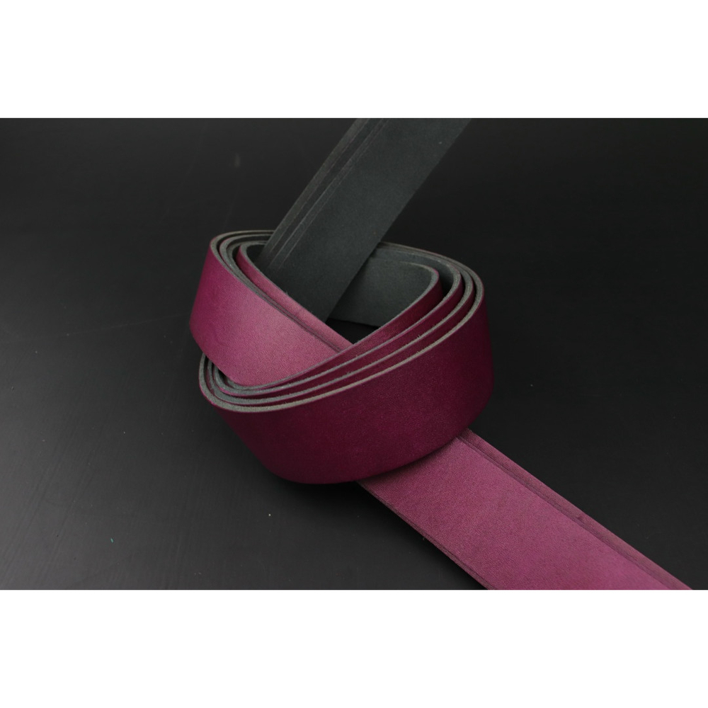 Ременная заготовка пурпурная с лицевой отделкой + Плита Пылевидная