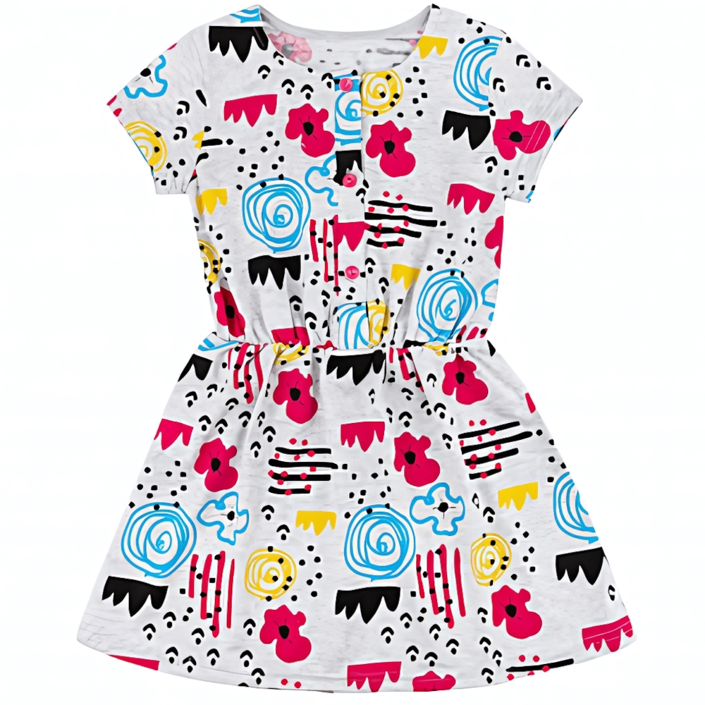 Платье кулирка 1166100205 р.110-116 (Юлла)