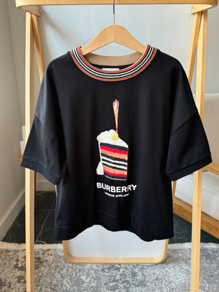 Хлопковая футболка Burberry, 152