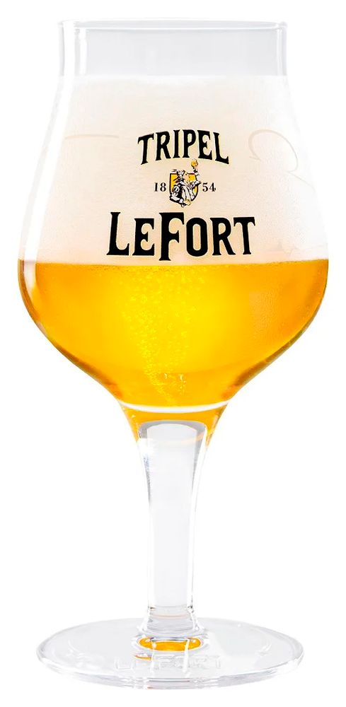 Бокал для пива ЛеФорт Трипл / LeFort Tripel (2 риски) 330/500мл
