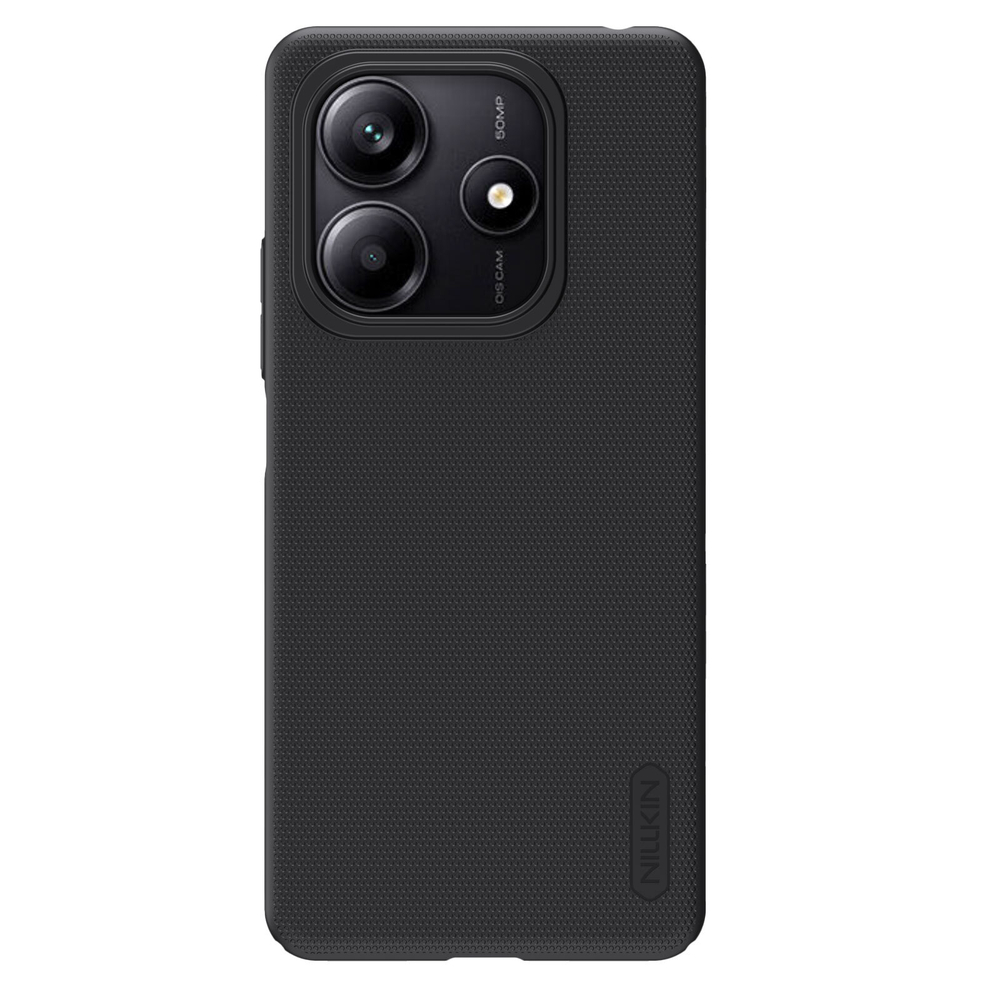 Тонкий жесткий чехол от Nillkin для Xiaomi Redmi Note 14 5G (версия Глобал), серия Super Frosted Shield