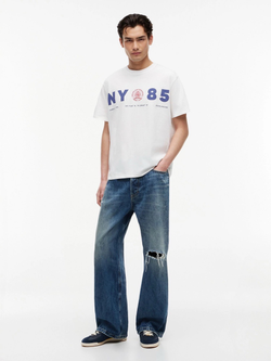 Футболка Tommy Jeans Relaxed Fit NY 85 Ecru