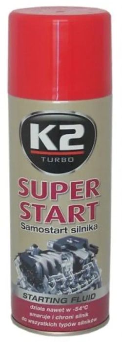 Жид-ть д/быстрого зап.двиг 400мл. K2 Super Start(T440)